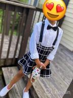 img 1 attached to Hanerdun Kids Suspenders Bowtie Sets: Stylish Adjustables for Boys and Girls review by Chad Jeffries