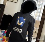 img 1 attached to 🦔 Sonic The Hedgehog Boys Hoodie: Super-Speed Style and Comfort! review by John Campos