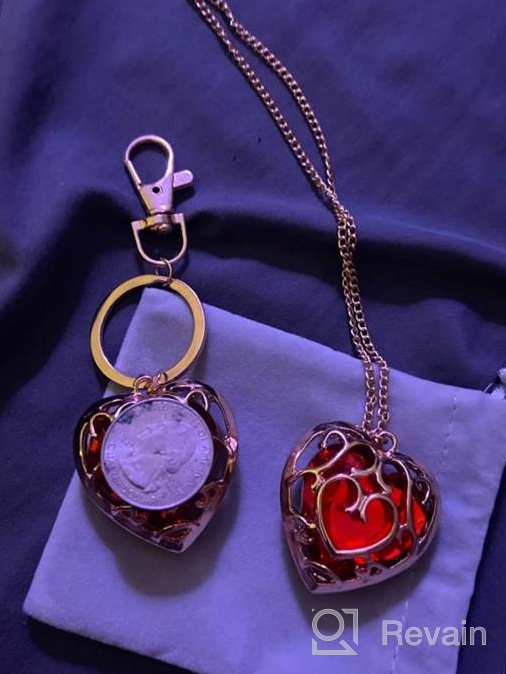 img 1 attached to 🔑 Winssigma Legend of Zelda Inspired Necklace Keychain Jewelry Set - Perfect Cosplay Accessory for Fans review by Michael Mayes