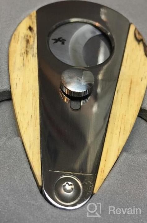 img 1 attached to Experience Elegance With XIKAR'S Xi3 Spalted Tamarind Cigar Cutter review by Kevin Caldwell