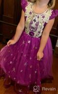 img 1 attached to Princess Embroidery Pageant Communion Birthday Girls' Clothing and Dresses review by Sabrina Guarino