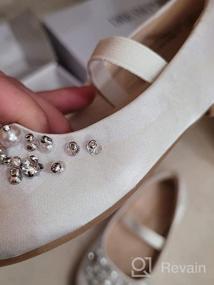 img 5 attached to Маленькие туфли и балетки DREAM PAIRS "Маленькая Аврора 03" для девочек - лучший выбор для потрясающего стиля и комфорта.