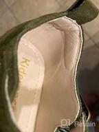 img 1 attached to Kiderence School Ballerina Toddler Little Girls' Shoes and Flats review by Phillip Ellis