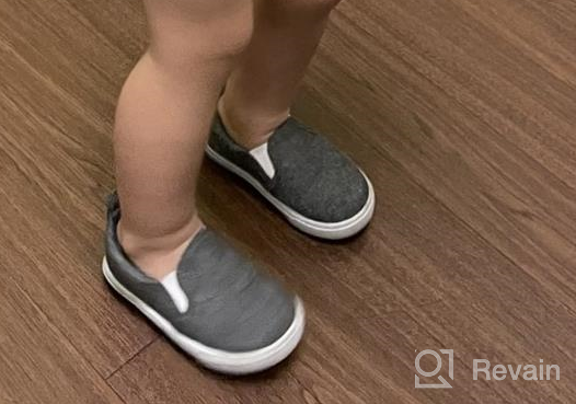 img 1 attached to 👟 Lightweight Loafers for Boys: KIZWANT Toddler Sneakers in Loafers - Stylish and Comfortable review by Roger Sanders