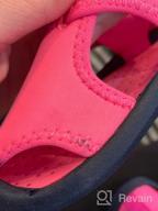 img 1 attached to Girls' Fuchsia OshKosh BGosh Aquatic Sandal - Shoes and Athletic review by Brad Davis