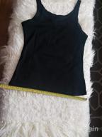 img 1 attached to Women'S Summer Tank Top: Sexy Scoop Neck Sleeveless Cotton Ribbed Camisole Shirts For Workout & Casual Wear - Ivay review by Meghan Frye