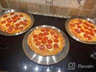 img 1 attached to Get Crispy And Healthy Pizza Every Time With Deedro'S Stainless Steel Pizza Pans - Set Of 4 Packs review by Robby Agrawal