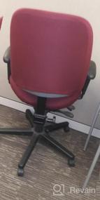 img 5 attached to Съемные универсальные чехлы на стулья премиум-класса - WOMACO Чехол для офисного стула и компьютера (1 шт., черный)