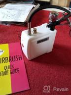 img 1 attached to Experience The Versatility Of OPHIR Portable Mini Airbrush Air Compressor Kit - Perfect For Hobby Model Crafts (Camouflage) review by Peter Parks