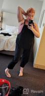 img 1 attached to Women'S Long Casual Loose Bib Overalls Jumpsuit With Pockets PV9 review by Chris Martin