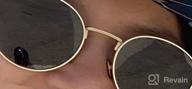 картинка 1 прикреплена к отзыву SUNGAIT Classic Vintage Round Metal Polarized Sunglasses For Men And Women - Steampunk Style Sun Glasses With Enhanced Discoverability от Edgar Clark
