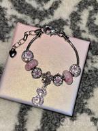img 1 attached to 🎁 Birthday Bracelet Necklace: Perfect Jewelry Gift for Daughters and Girls review by Denise Diaz