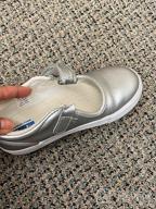 img 1 attached to Silver Leather Sneaker for Girls by Keds - Girls' Shoes review by Troy Williams