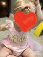 img 1 attached to Lovely Lace Embroidered Baby Girl Jumpsuit: Perfect For Newborns And Infants! review by John Invert