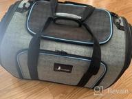 img 1 attached to Expandable Airline Approved Pet Carrier Bag For Cats And Small Dogs With Fleece Pad By Siivton review by Mufti Carter