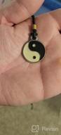 img 1 attached to Stylish BlueRica Yin Yang Pendant on Adjustable 🕉️ Black Rope Cord: Perfect Necklace for a Balanced Fashion Statement review by William Santos