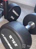 img 1 attached to VIGBODY Dumbbell Weights Barbell With Metal Handles For Strength Training, Full Body Workout, Functional And HIT Workout Single review by Anthony Mcgarry