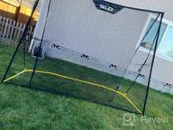 img 1 attached to SKLZ Home Range Golf Net With Dual Net For Easy Ball Return And Portable Carry Bag Ideal For Backyard Practice review by Paul Tucker