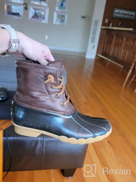 img 1 attached to 👢 Sperry Saltwater Rain Boot for Kids (Little Kid/Big Kid) review by Christopher Morgan