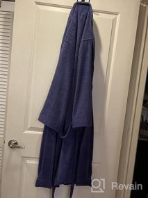 img 6 attached to Cotton Comfort: The Ultimate Bathrobe Housecoat for Unmatched Toweling Bliss