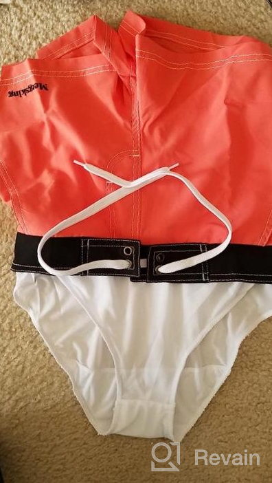 img 1 attached to Stay Active & Comfortable With Meegsking Women'S Quick Dry Sports Board Shorts review by Courtney Cameron