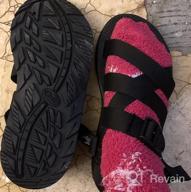 картинка 1 прикреплена к отзыву Chaco Повязанные Zcloud Сандалии Солид Мужская обувь: Идеально подходят для спортивной производительности от Andy Thorson