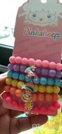 img 1 attached to PinkSheep Unicorn Beads Bracelet Set for Girls: Rainbow, Monsters, Sunflowers, 🦄 Hearts, Meteors, Friendship & Charm Bracelets - 6PC Perfect Gift for BFFs! review by Toni Cooper