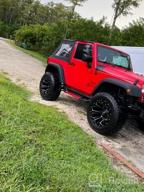 img 1 attached to Upgrade Your Off-Roading Game With OEdRo'S All-Steel Running Boards And Side Steps For Jeep Wrangler JK 4 Door review by Nick Garrett