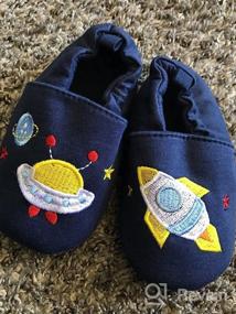 img 5 attached to Детская обувь с нескользящей мягкой подошвой для первых шагов от LAFEGEN: детские кроссовки для малышей