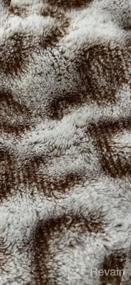 img 5 attached to Twin Size Fleece Flannel Printed Blanket 61X80 Inches Soft Lightweight Microfiber Throw For Couch/Sofa/Bed All Season Leopard Cheetah Grey