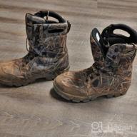 img 1 attached to Stay Comfortable And Dry With R RUNFUN Men'S Waterproof Hunting Boots review by Pete Martin