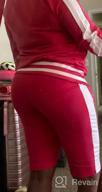 картинка 1 прикреплена к отзыву Women's Choichic Jogging Tracksuit Set - Zippered Hoodie Sweatshirt + Wide Leg Slit Pants Sweat Suit от Anthony Tegan