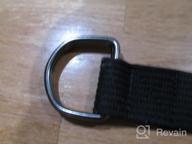 картинка 1 прикреплена к отзыву Eurosport Premium Canvas D Ring Belt: Stylish Men's Accessory for Best-in-Class Belts от Ray Welchhance