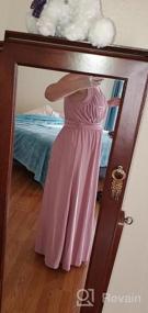 img 6 attached to Long Sleeveless Flowy Maxi Dress For Bridesmaids, Cocktail Parties, And Evening Events