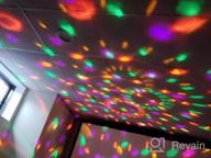 img 1 attached to Remote Controlled Lukasa Sound-Activated Disco Party Lights With 7 RGB Modes For Atmosphere, Strobe Light Effects, Ideal For Home Dance Room, DJ, Bar, Karaoke Nightclub, Xmas, Wedding, And Pub Shows review by Richard Koh