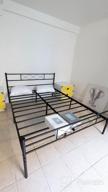 img 1 attached to VECELO Twin Metal Platform Bed Frame With Headboard & Footboard: Sturdy, Easy-To-Assemble Mattress Foundation For Firm Support In Sleek Black Finish review by John Clarey