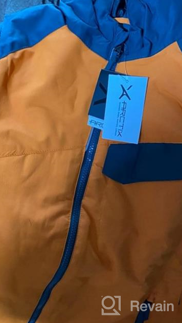 img 1 attached to 🧥 Arctix Cyclops Insulated Jacket: Vibrant Orange Boys' Clothing for Maximum Warmth review by Harry Ashcraft