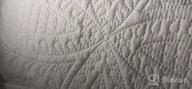 img 1 attached to California King Quilt Bedspread Set - VEEYOO Ultrasonic Embossing Lightweight, Soft Microfiber Reversible Coverlet For All Seasons (White) review by Benjamin Michels