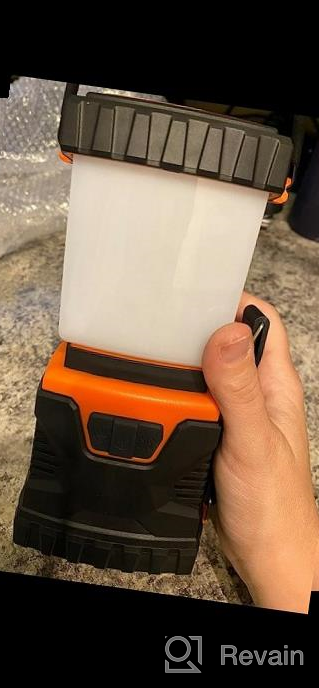 img 1 attached to 3000 Lumen 8 Mode Super Bright LED Camping Lantern - 4400MAh Rechargeable Battery, Perfect For Power Outages, Hurricanes And More! review by Andrew Burnside