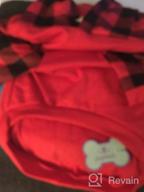 img 1 attached to Stay Stylish And Cozy: Get PUPTECK Plaid Dog Hoodies For Your Furry Friend! review by Kate Anderson
