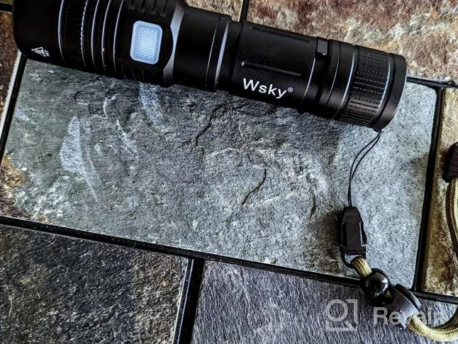 img 1 attached to Upgraded 2022 Wsky Rechargeable LED Light - High Lumen Output, XHP166.6 Super Bright LED, Waterproof And Ideal For Camping, Emergencies And Adventure - 5 Modes Available review by Chad Michels