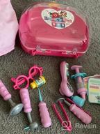 img 1 attached to Get Your Little Ones Excited To Play Pretend With Our Doctor Kit For Kids – Includes Stethoscope And Costume Set! review by Chris Durandis
