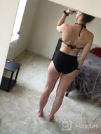 img 1 attached to High-Waisted Tassel Bikini Set For Women - Halter Straps Two-Piece Swimsuit By Bdcoco review by Danielle Tucker