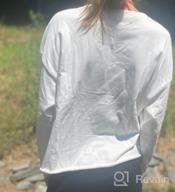 картинка 1 прикреплена к отзыву Smiley Graphic Crewneck Sweatshirt For Women - Long Sleeve Casual Pullover Top With Happy Face Design от Jeff Shapiro
