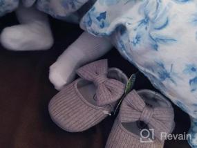 img 7 attached to Уютныe флисовыe пинетки для младенца мальчиков и девочек от Ohwawadi - мягкая подошва, тёплые носки с изображениями мультгероев Большие ботиночки для колыбели новорожденных.