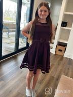 img 1 attached to Sleeveless Party Dresses for Girls by Calvin Klein review by Jessica Torma