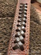 img 1 attached to Longhorn Western Conchos: Premium Leather Men's Accessories for Belt Matching review by Michael Harden