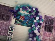 img 1 attached to Mermaid-Themed First Birthday Box With Cake Smash Props And 24 Balloons For A Magical Celebration! review by Jim Cronin