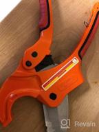 img 1 attached to YIYITOOLS Ratchet-Type Tube And Pipe Cutter For Cutting O.D. PEX, PVC, And PPR Plastic Hoses And Plumbing Pipes Up To 1-5/8"" Inches, Ideal For Home Working And Plumbers", 42Mm ,1-5/8'''.Od(QF-1-003) review by Ron Coleman