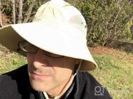 img 1 attached to Stay Cool In Style With GearTOP Sun Hat - Perfect Wide Brim Bucket Hat For Men And Women review by Joseph Flamm